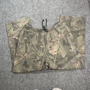 Trail Crest Realtree Sweatpants Camo Size XLarge Hunting Joggers Oversized Hunt